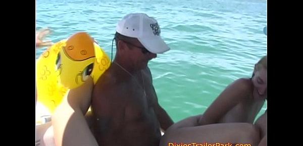  Taboo Family fucked on a BOAT RIDE